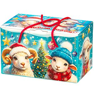 Новогодний подарок Посылка Ягнята