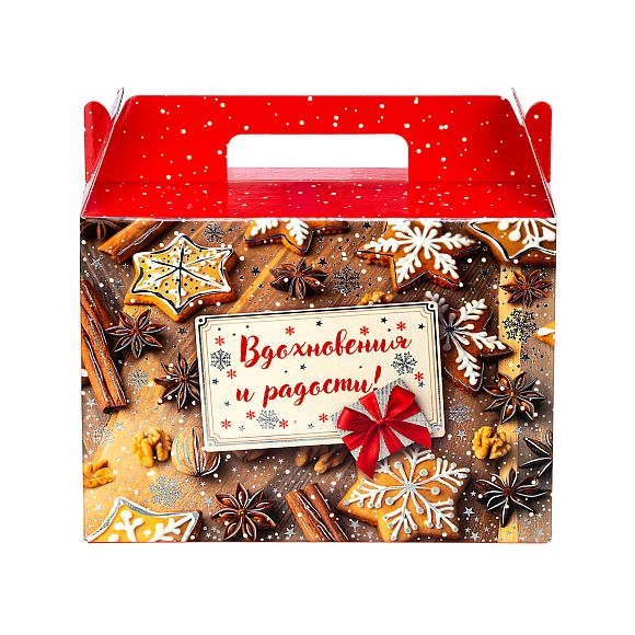 Сладкий новогодний подарок Вкусный сладкий подарок «Праздничное настроение»